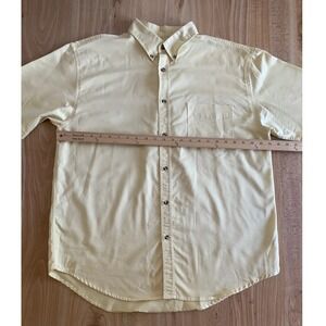 Wear Guard Mens Size XL‎ Button Up Shirt, Yellow Chest pocket